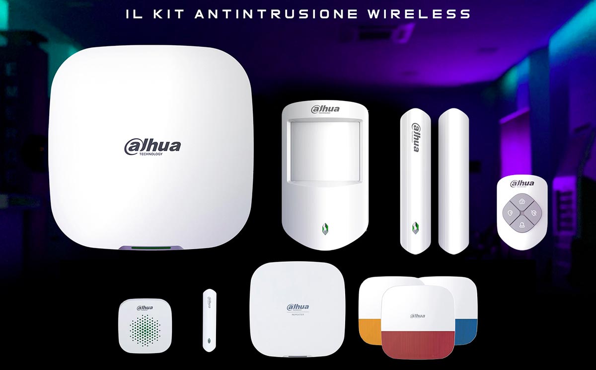 Dahua - Sistema di allarme wireless: connessione invisibile, protezione tangibile